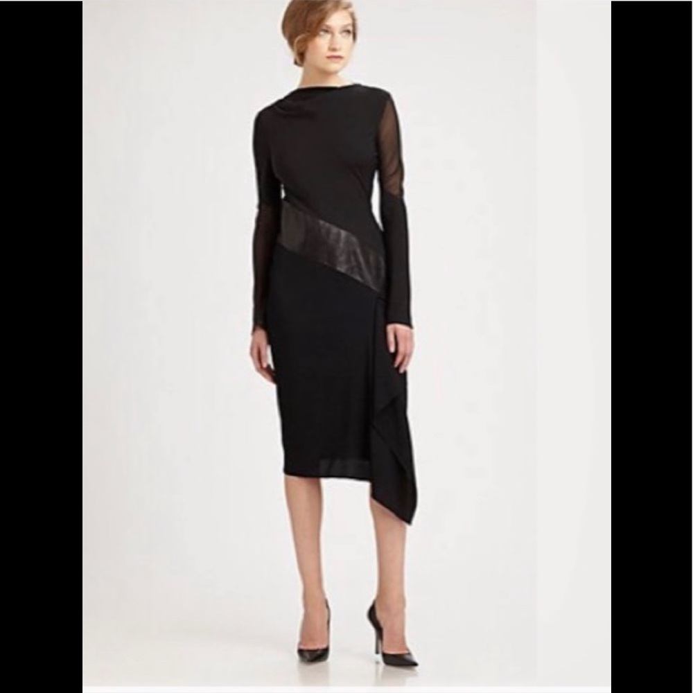 Diane Von Furstenberg SAHIB black dress